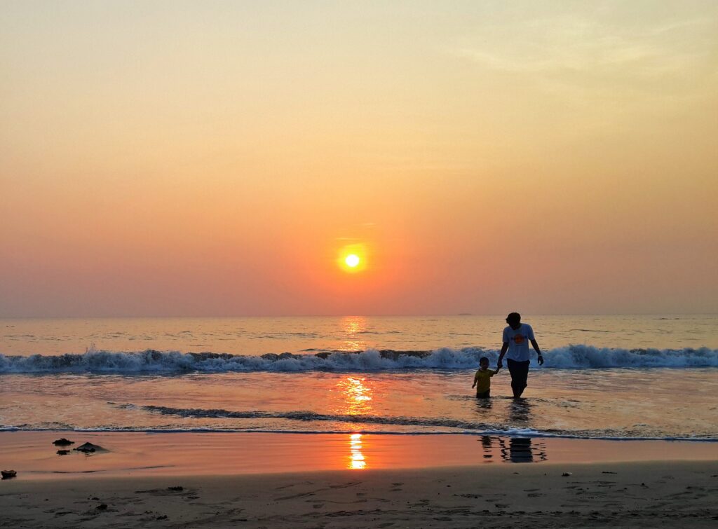 Anyer Beach sunset Banten Indonesia