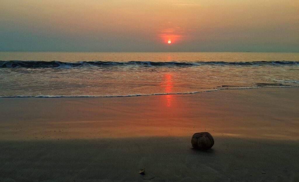 Anyer Beach sunset Banten Indonesia
