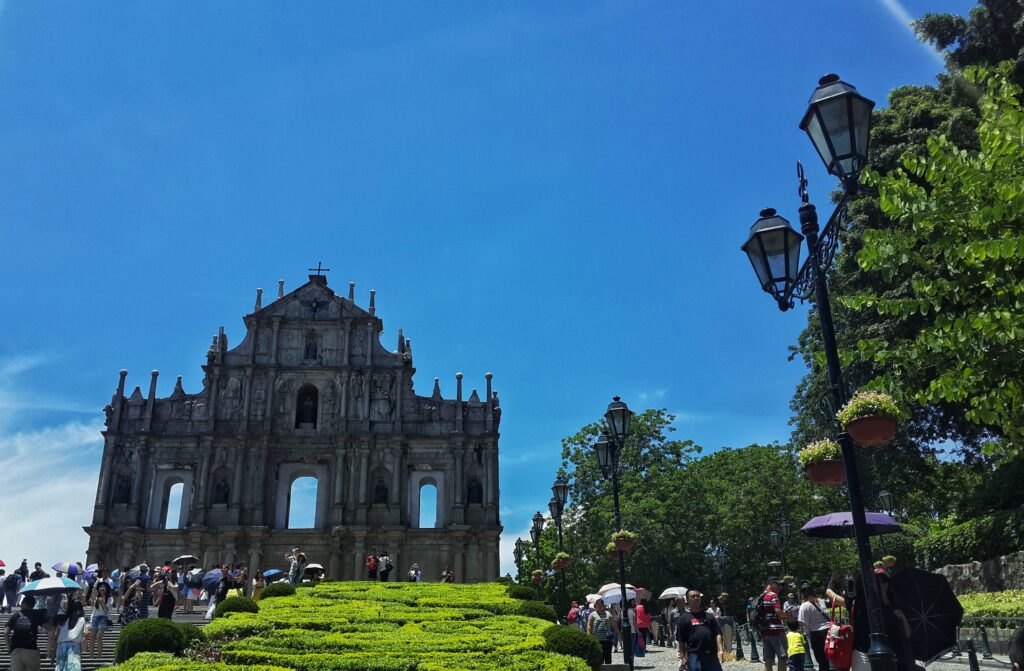 The ruin of St. Paul's Church in Macau
