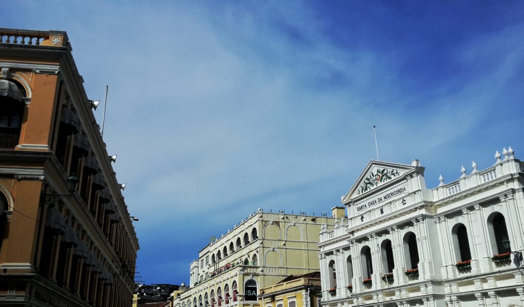 Senado square in Macau