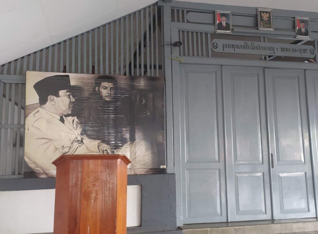 Istana Gebang Soekarno Blitar, Soekarno dan Che Guevara