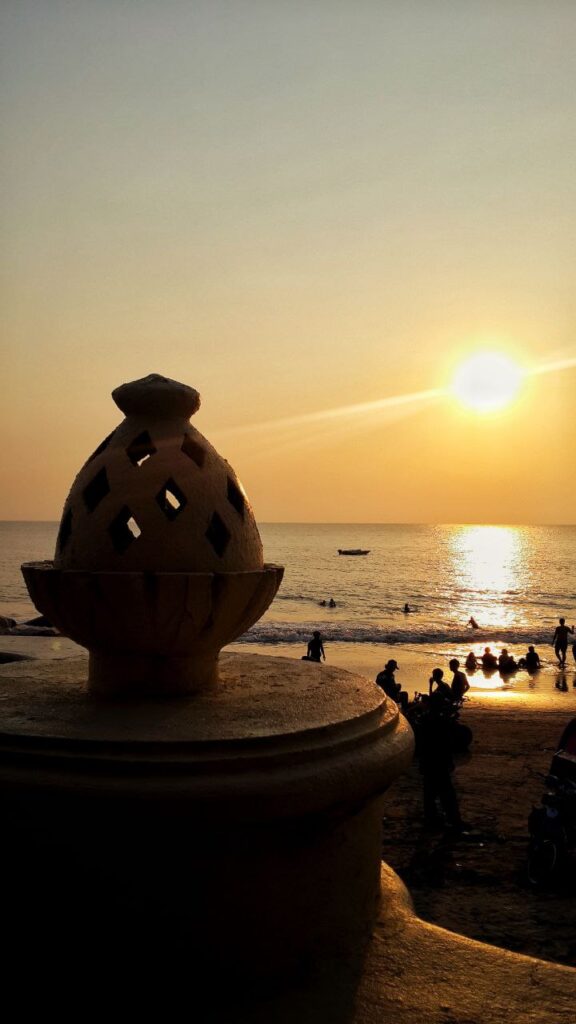 Anyer Beach sunset Banten Indonesia