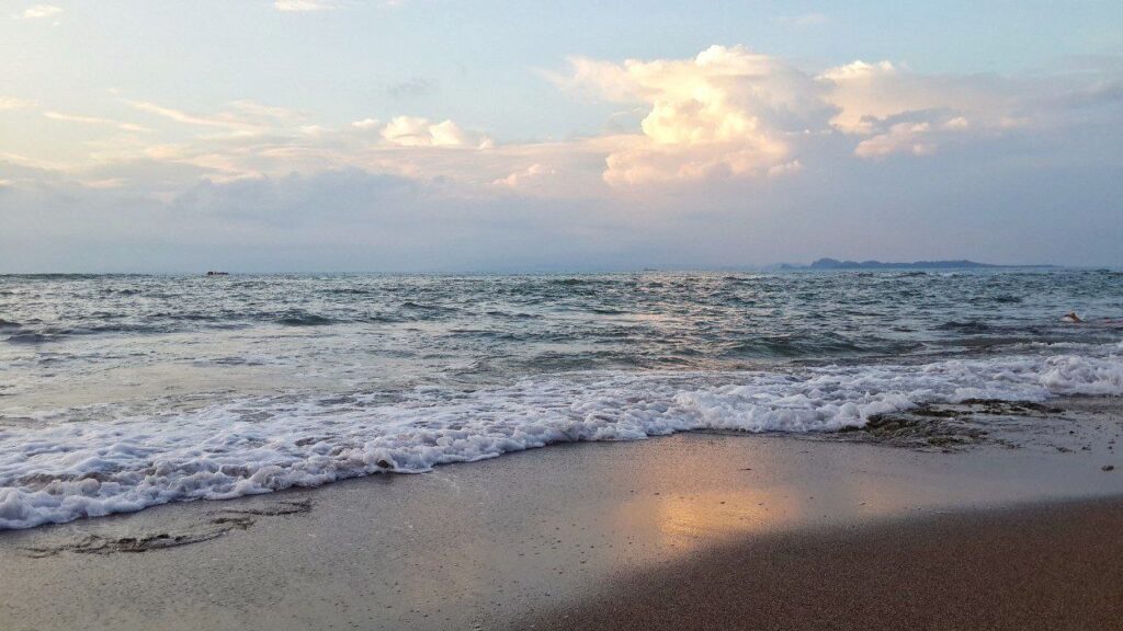 Anyer Beach sunset Banten Indonesia