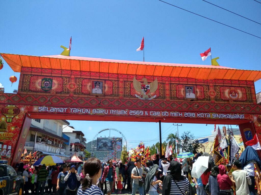 festival cap go meh tatung Kota Singkawang Kalimantan Barat