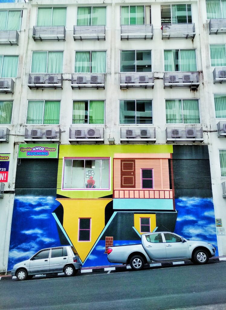 Mural art Kuching Sarawak Malaysia