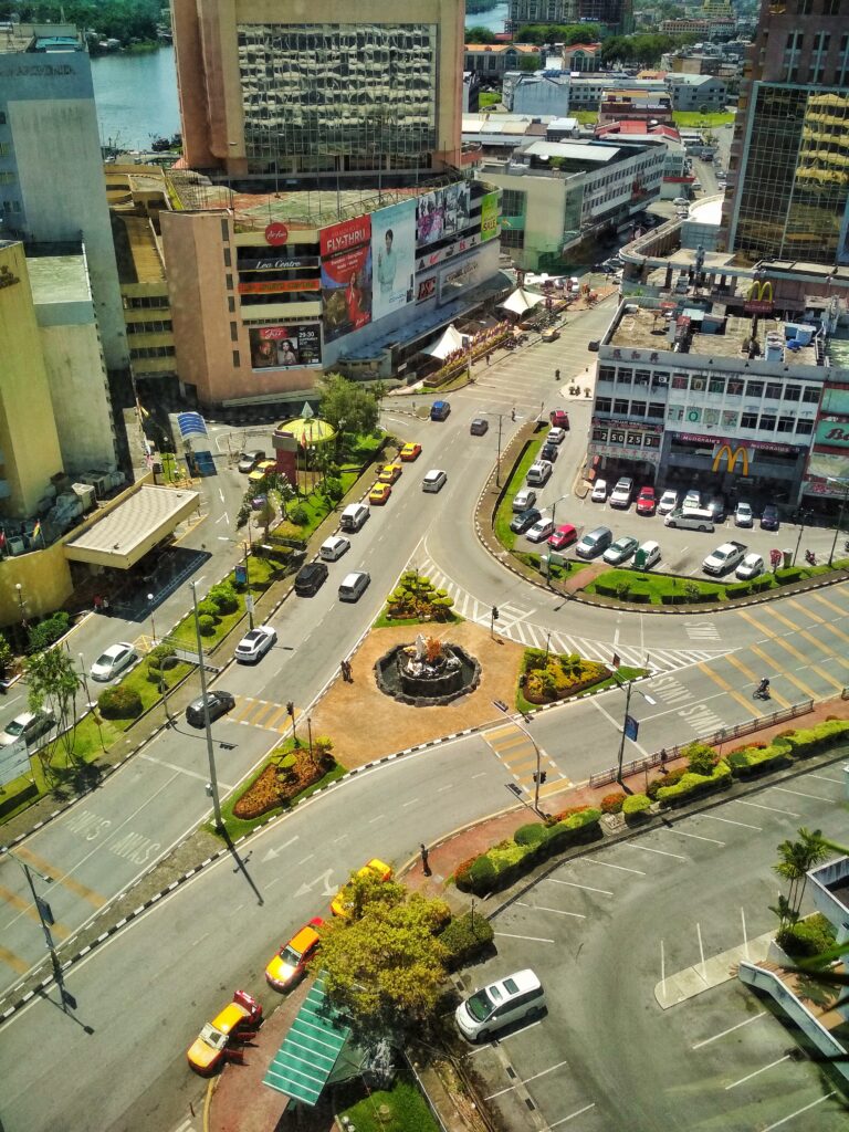 Bird's eye view KuchingMalaysia