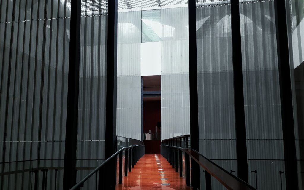 Guangdong Museum modern architecture in Guangzhou China