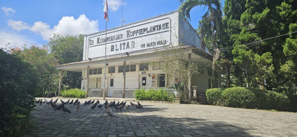 Historic De Karanganjar coffee plantation in Blitar, East Java