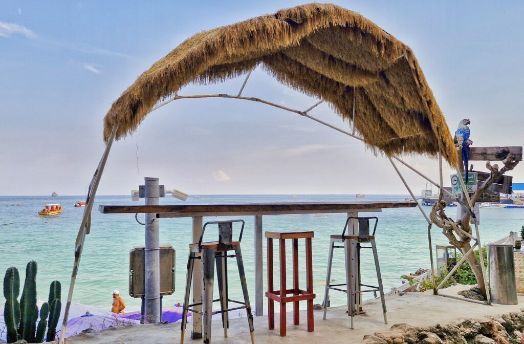 Scenic beach view on Koh Larn island in the Gulf of Thailand