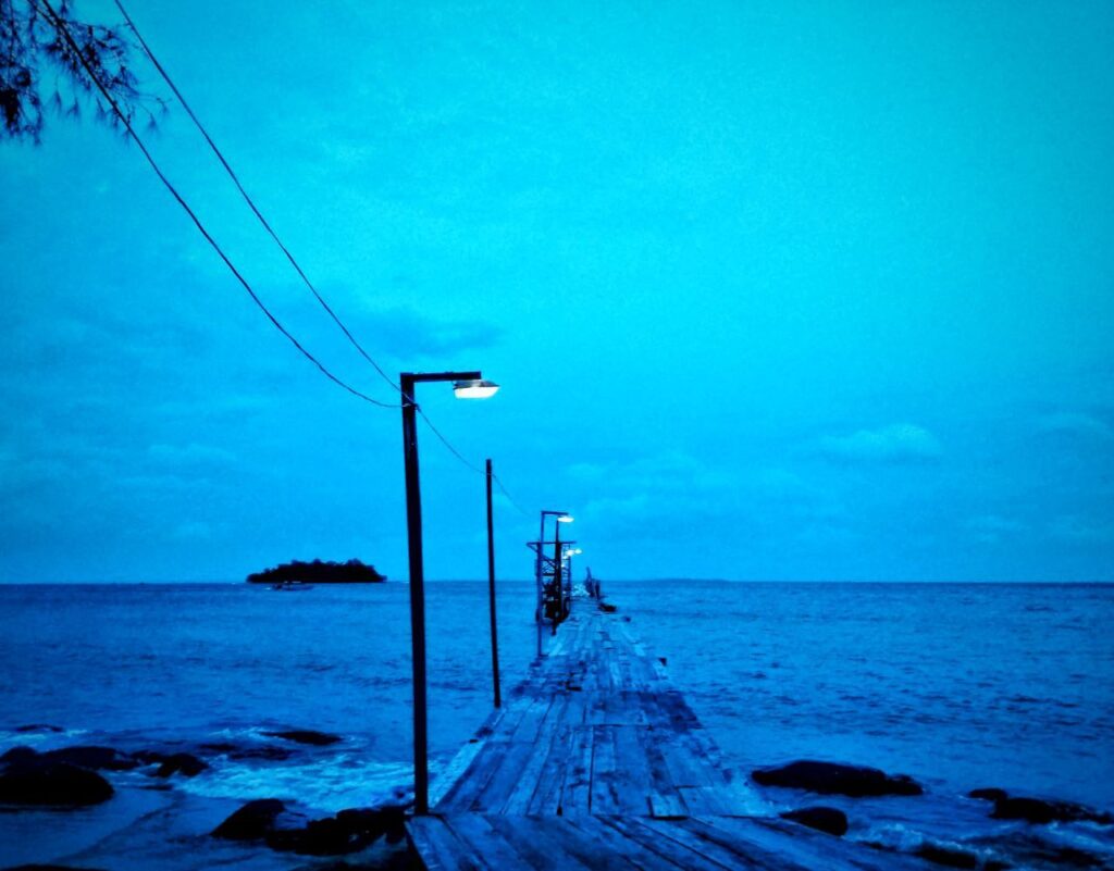Beach party atmosphere at Koh Rong Island Cambodia