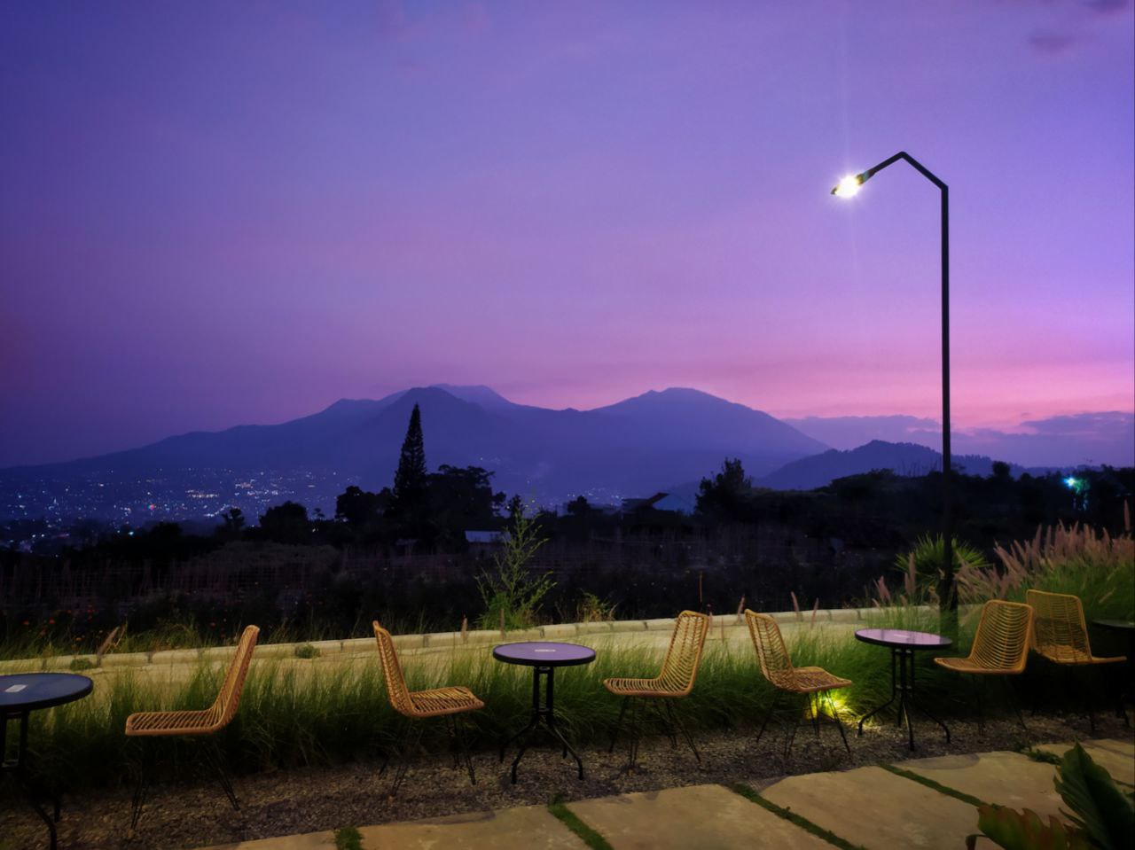 best cafes in Malang and Batu with mountain views East Java Indonesia