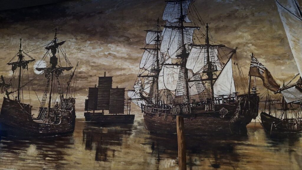 Inside Museum Bank Indonesia showcasing Indonesia banking history exhibits
