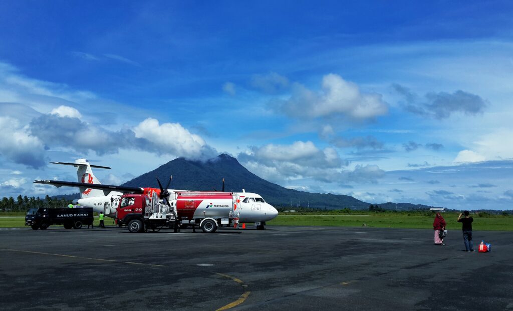 Ranai Airport in Natuna Indonesia, gateway to the Natuna Islands