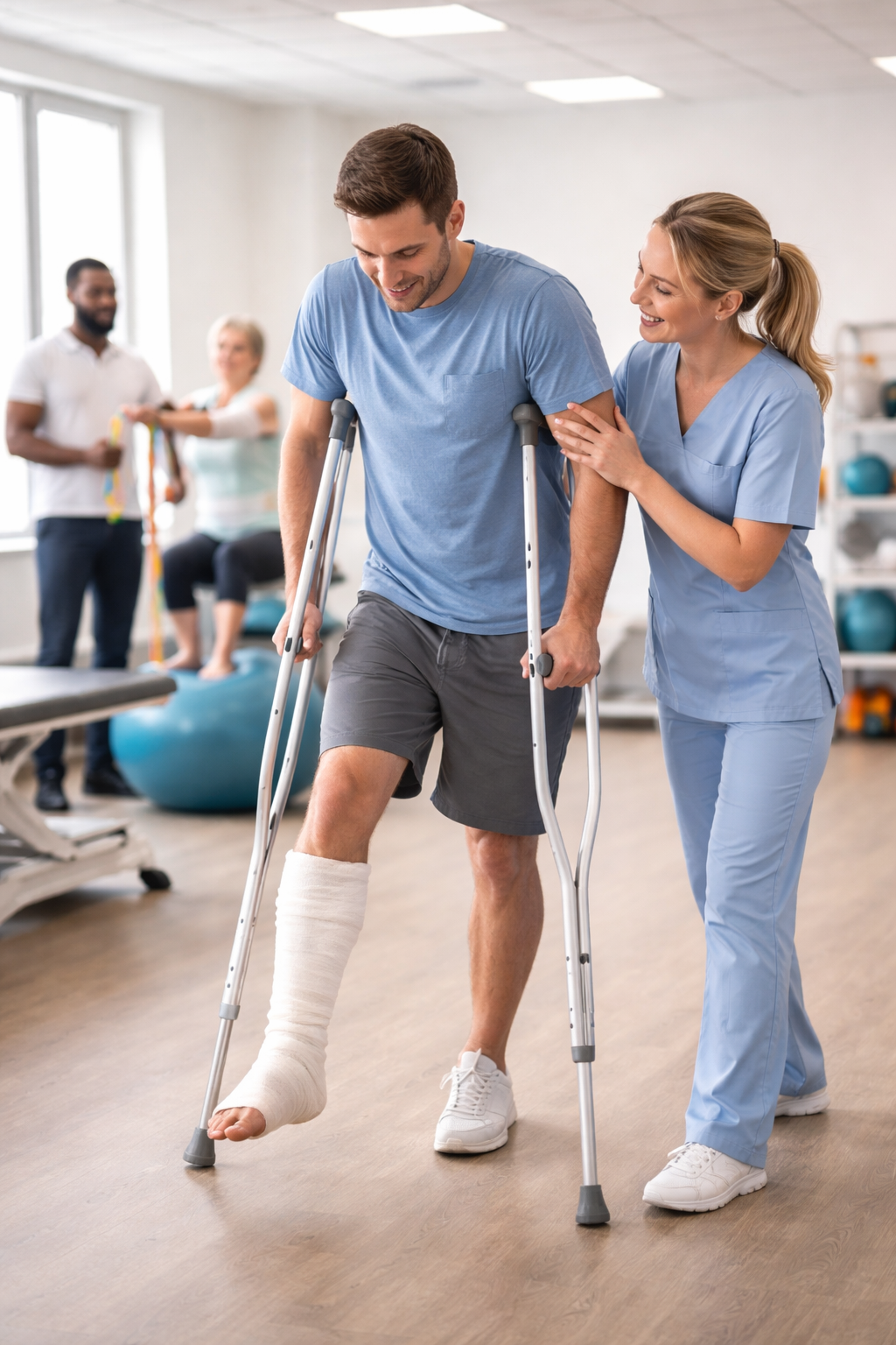 fracture rehabilitation at hospital